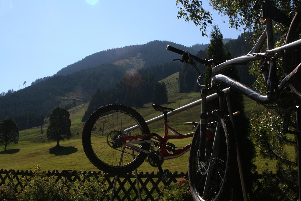 Pension Enzian Saalbach-Hinterglemm Exteriör bild